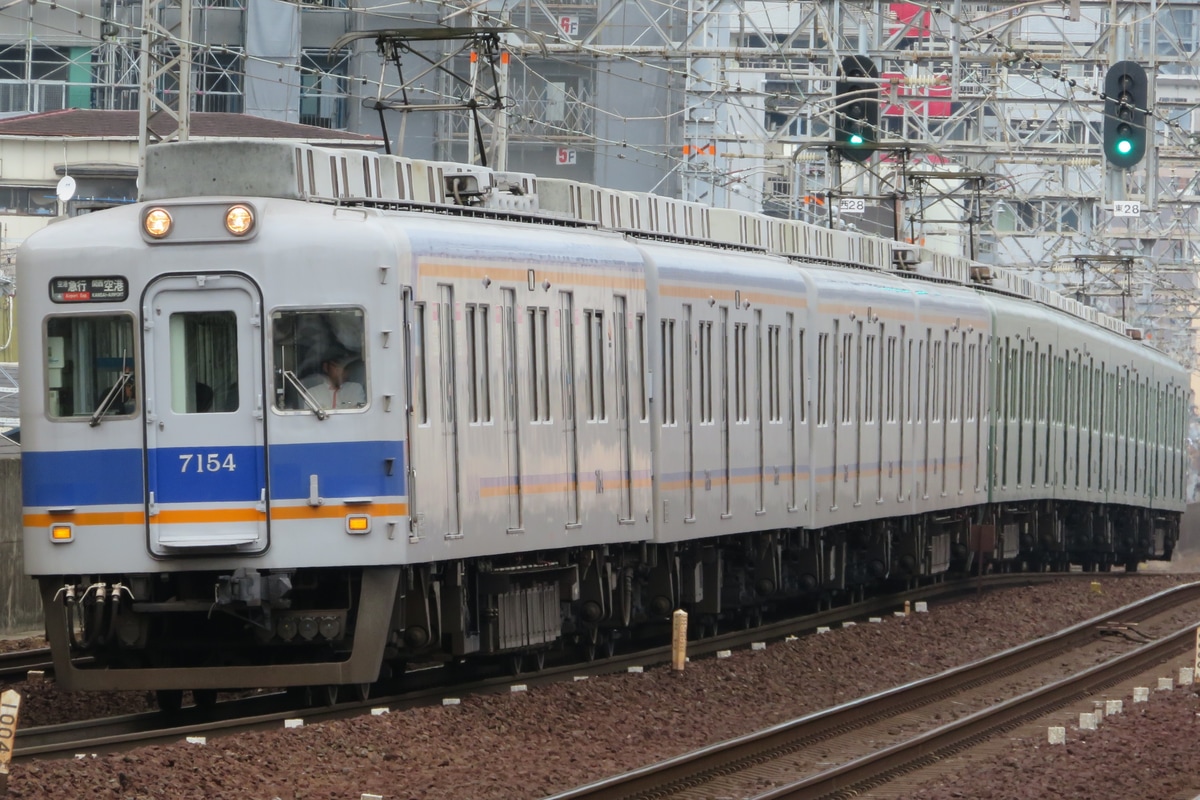 南海電気鉄道 住ノ江検車区 7100系 7153F