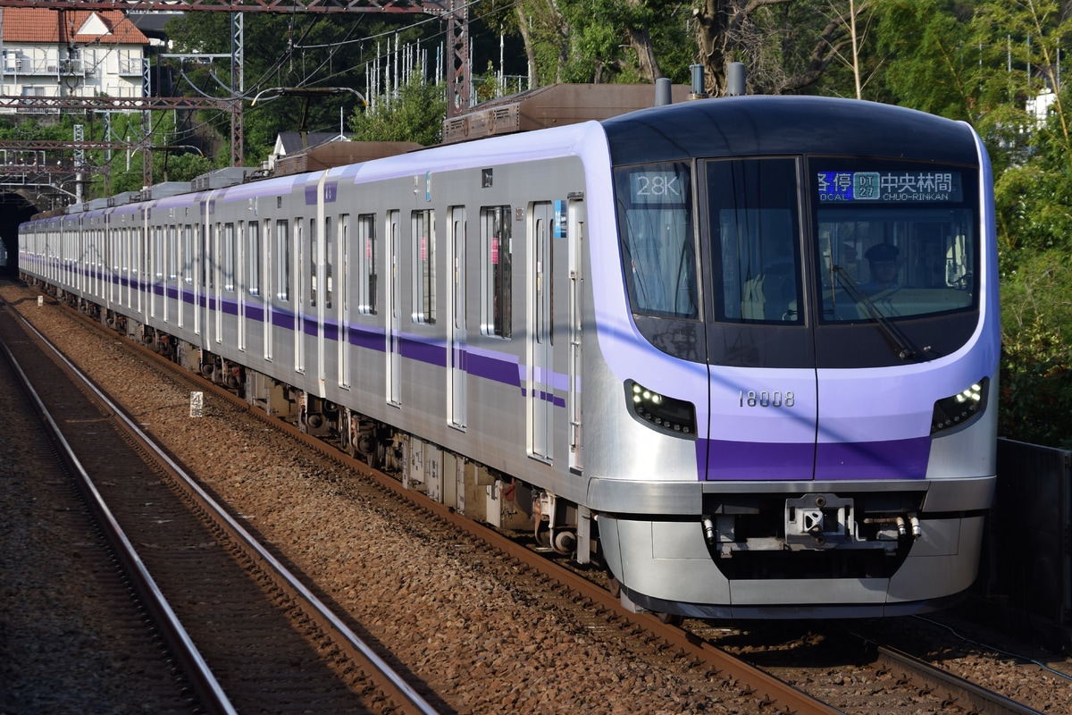 東京メトロ 鷺沼検車区 18000系 18108F