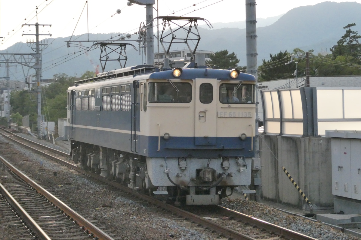 JR西日本 下関総合車両所本所 EF65 1135