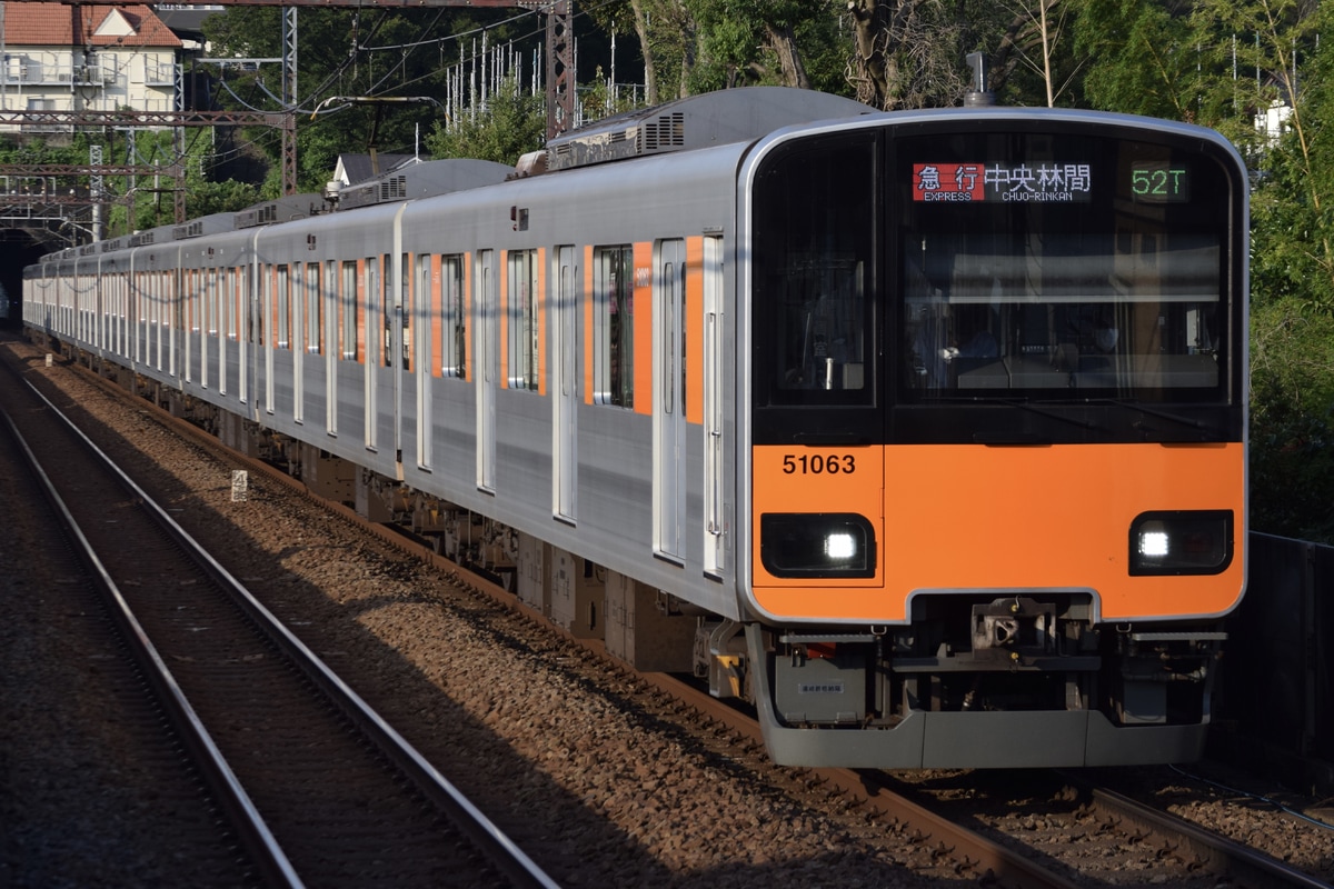 東武鉄道 南栗橋車両管区 50050型 51063F