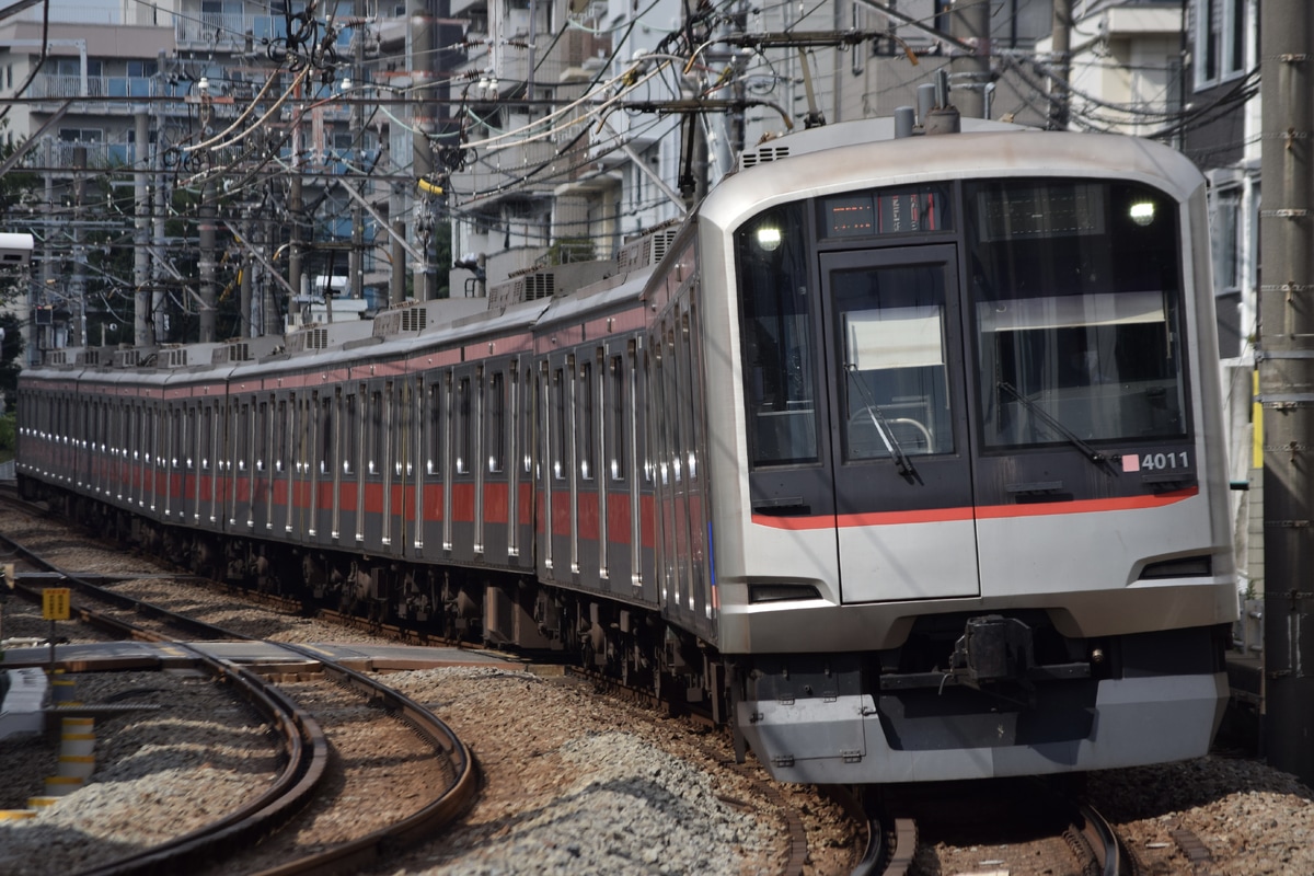 東急電鉄 元住吉検車区 5050系 4111F