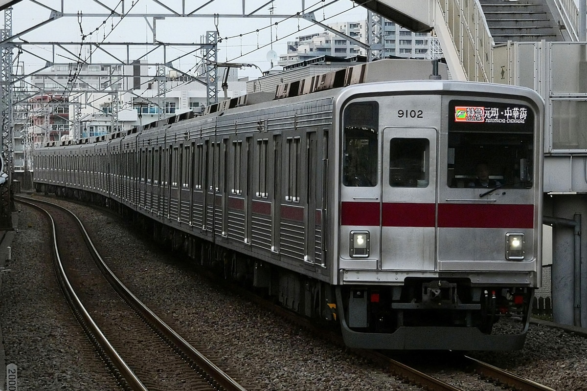 東武鉄道 森林公園検修区 9000系 9102F