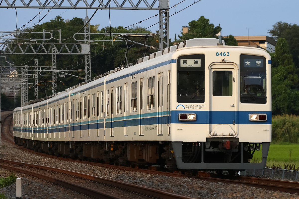 東武鉄道 南栗橋車両管区七光台支所 8000系 8163f
