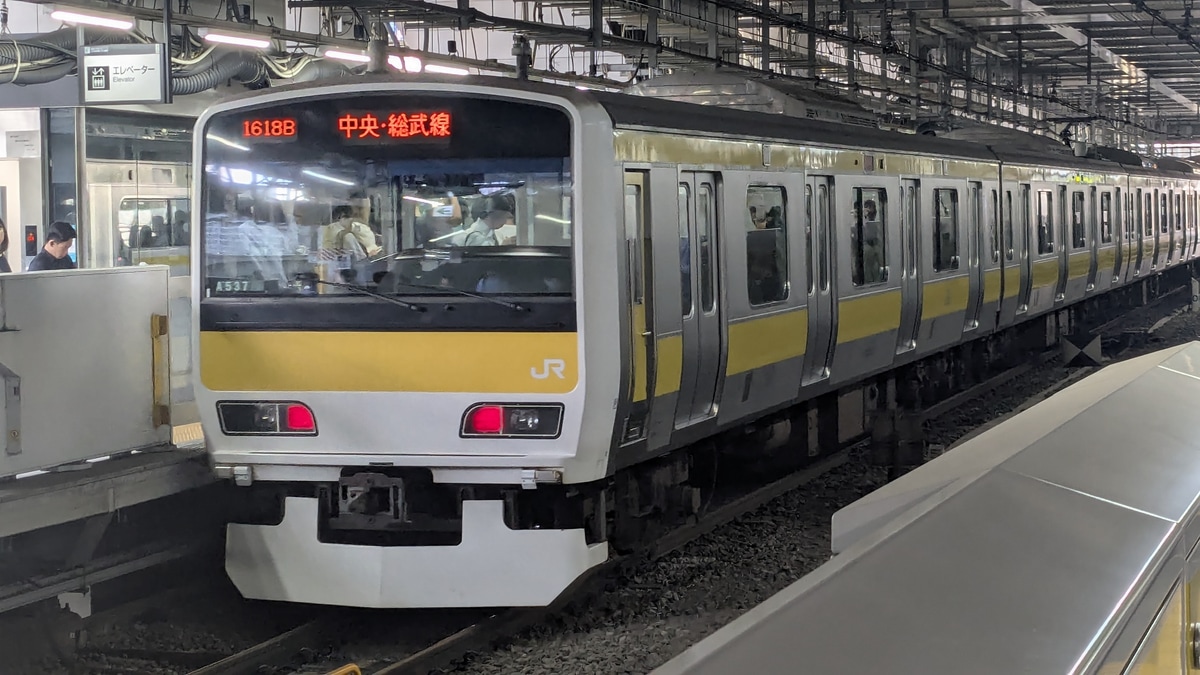 JR東日本 三鷹車両センター E 231系 ミツA537編成