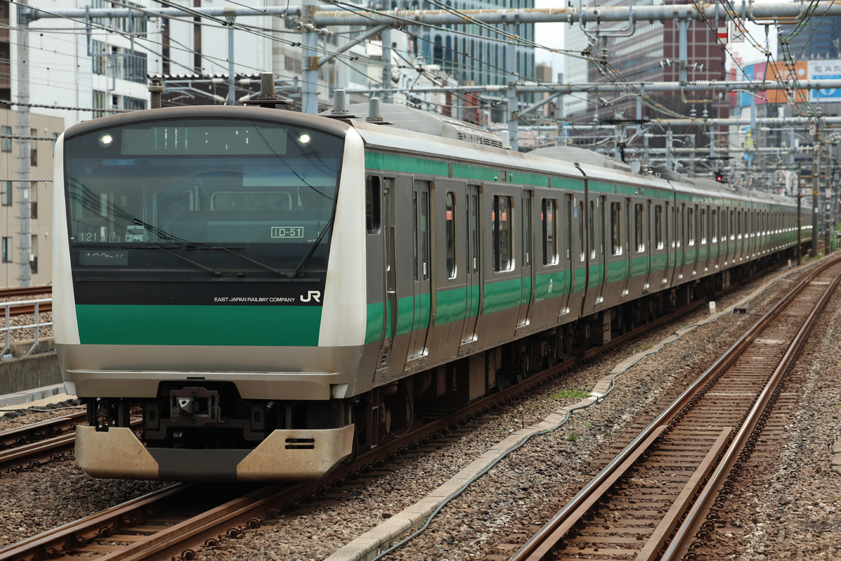 JR東日本 川越車両センター E233系 ハエ121編成