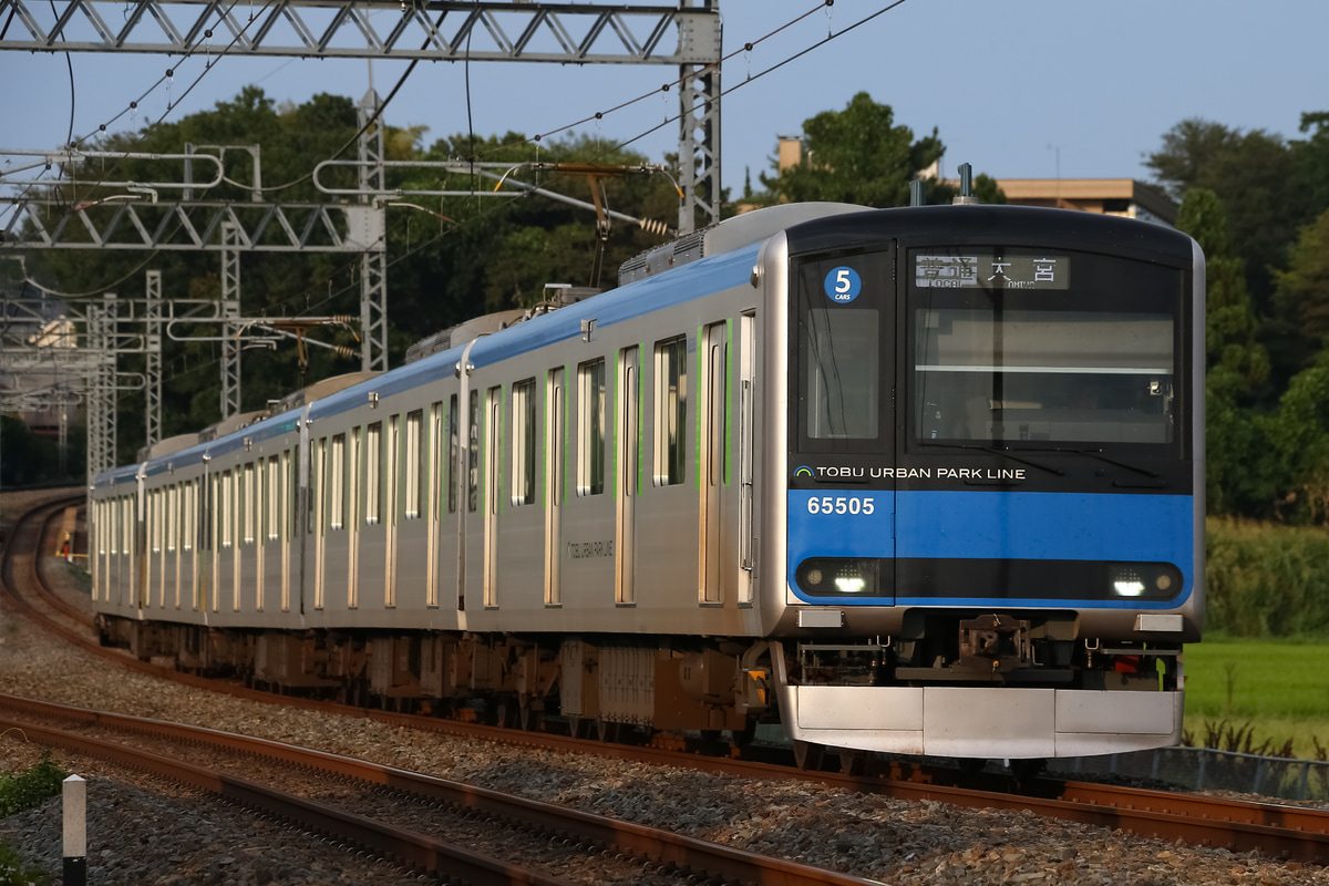 東武鉄道 南栗橋車両管区七光台支所 60000系 61505f