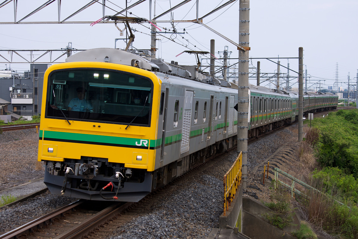JR東日本 尾久車両センター E493系 オク01編成