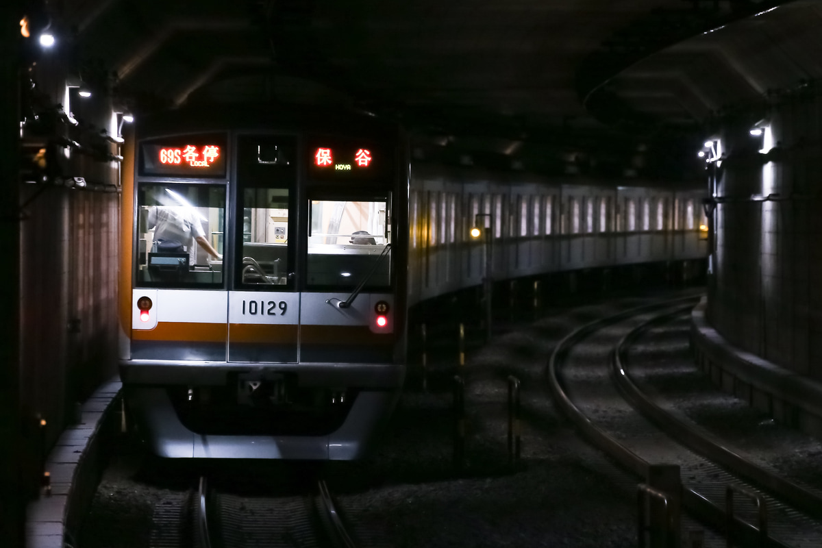 東京メトロ 和光検車区 10000系 10129f