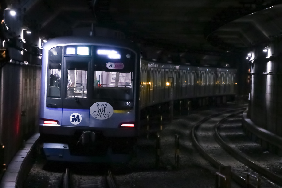 横浜高速鉄道 元住吉検車区 Y500系 Y511f