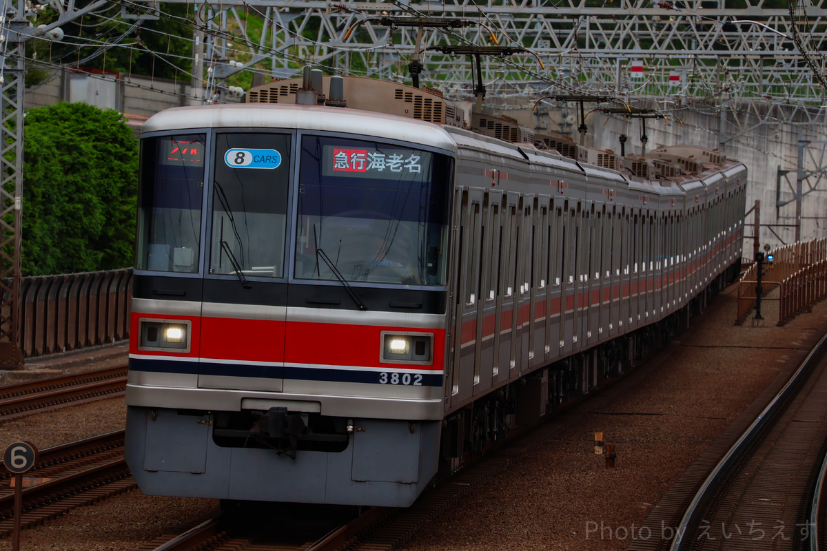 東急電鉄 元住吉検車区 3000系 3102F