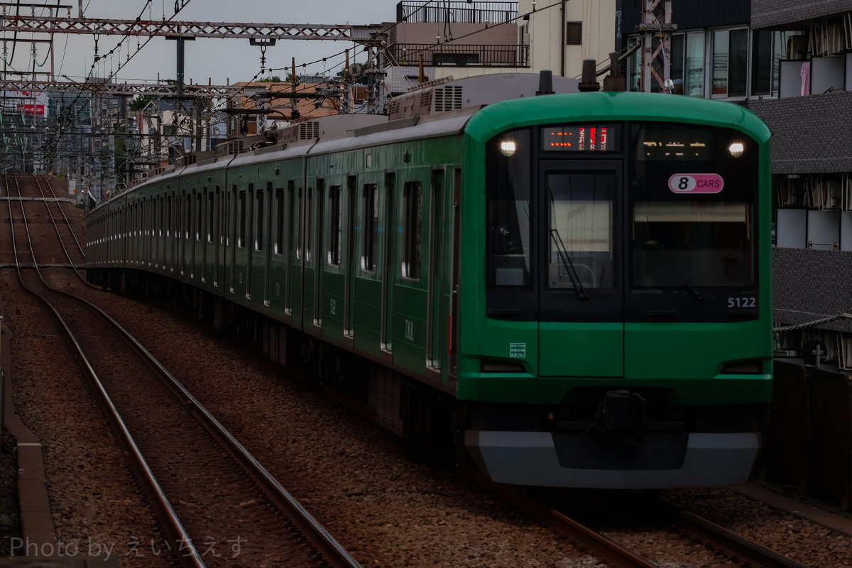 東急電鉄 元住吉検車区 5000系 5122F