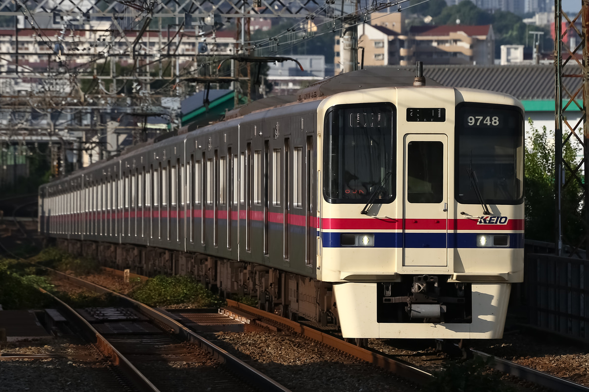 京王電鉄 若葉台検車区 9000系 9748f