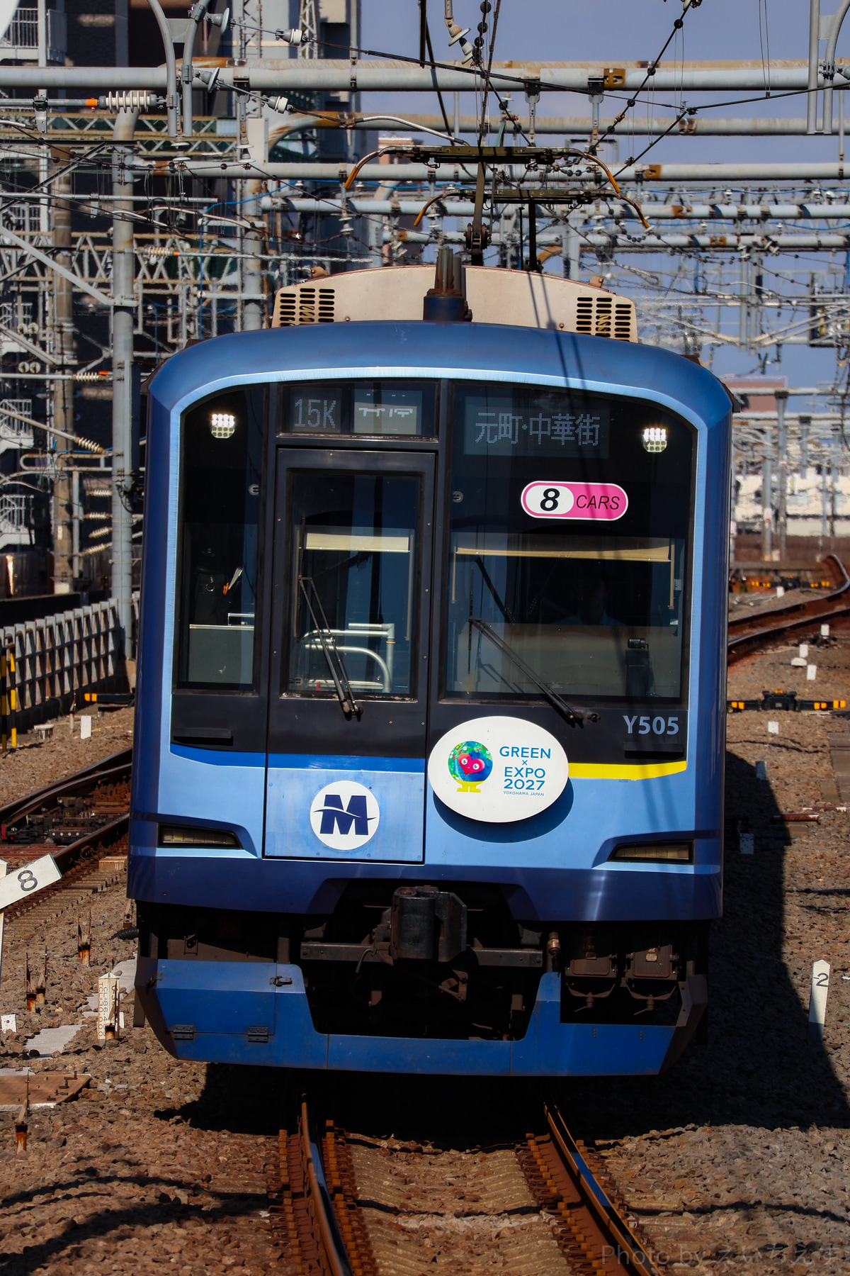 横浜高速鉄道 元住吉検車区 Y500系 Y515F