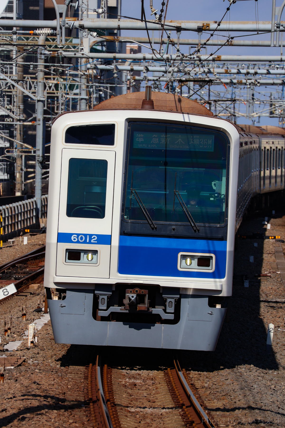 西武鉄道 小手指車両管理所 6000系 6112F