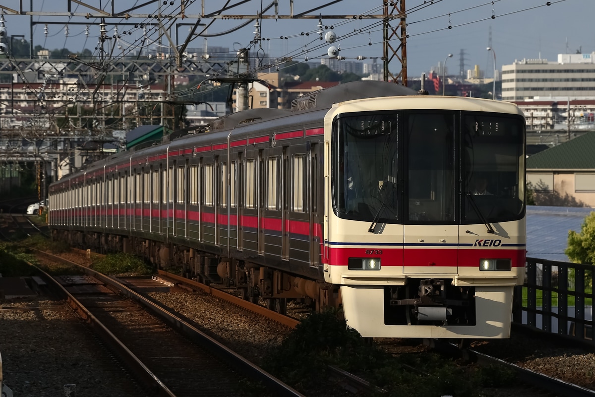 京王電鉄 若葉台検車区 8000系 8733f