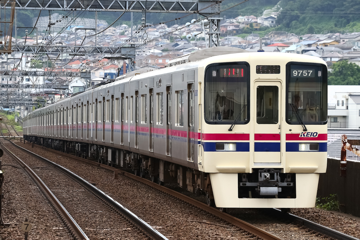 京王電鉄 若葉台検車区 9000系 9707f