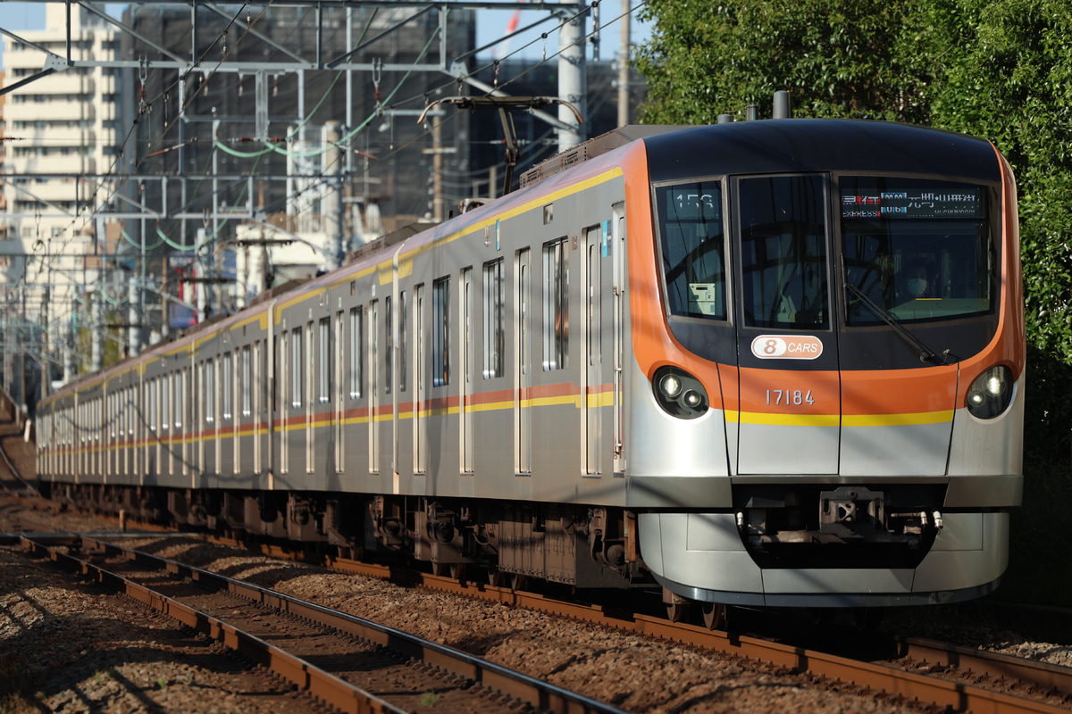 東京メトロ 和光検車区 17000系 17184F