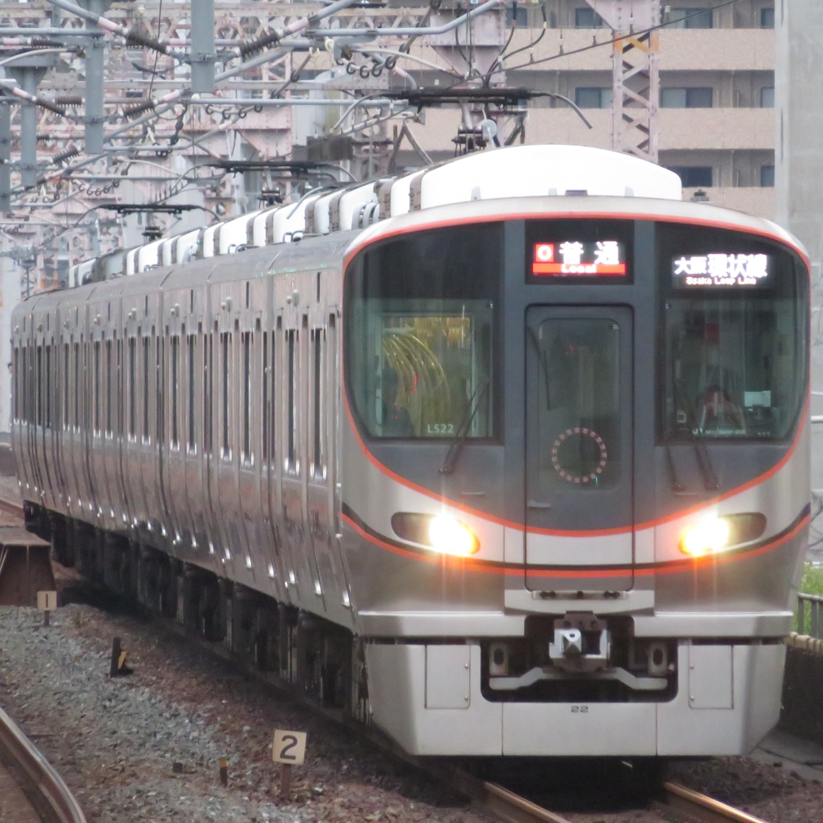 JR西日本 吹田総合車両所森ノ宮支所 323系 LS22編成