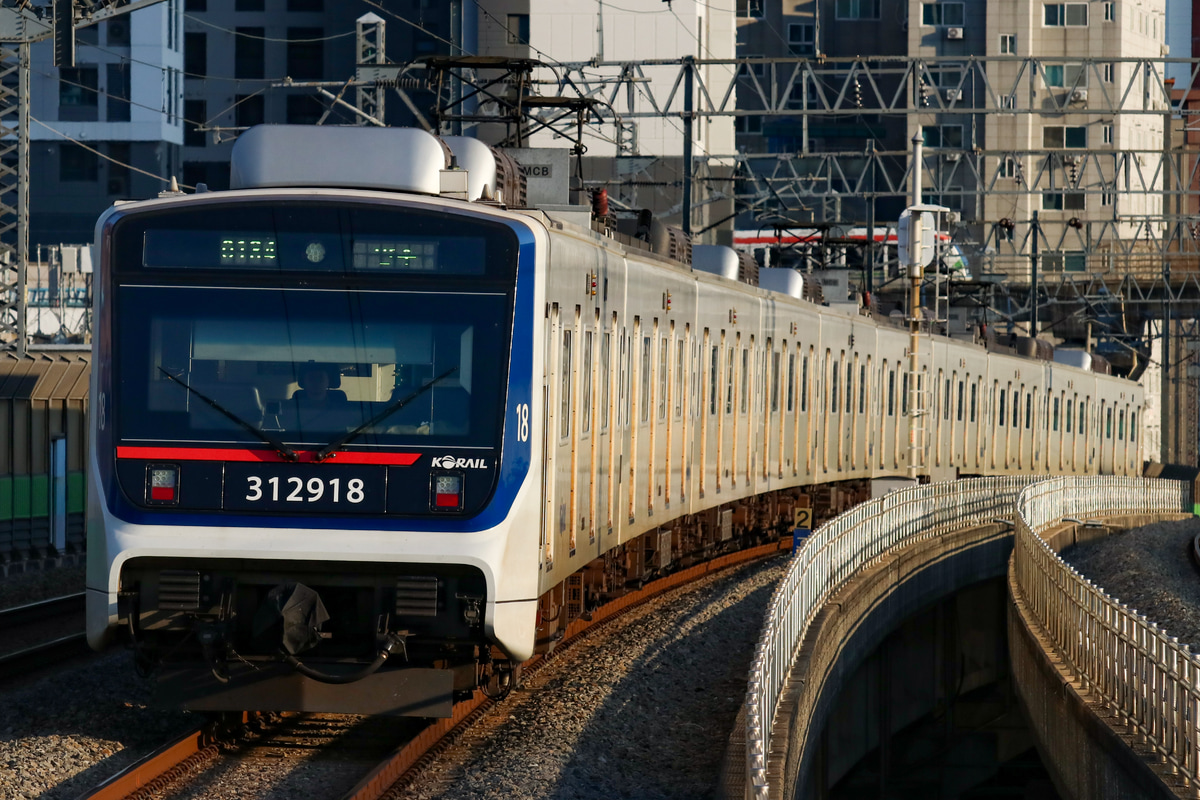 韓国鉄道公社 九老車両事業所 311000系 312B18F