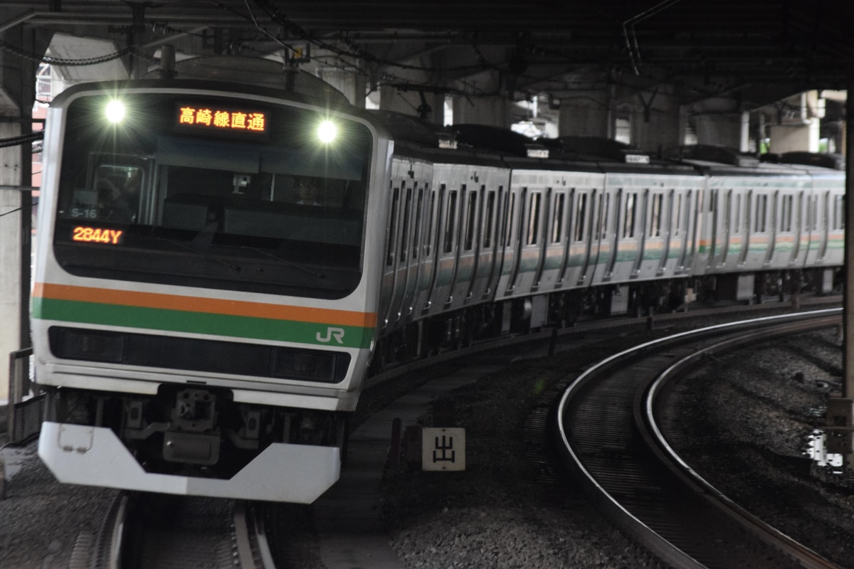 JR東日本 国府津車両ベース E231系 コツS-16編成