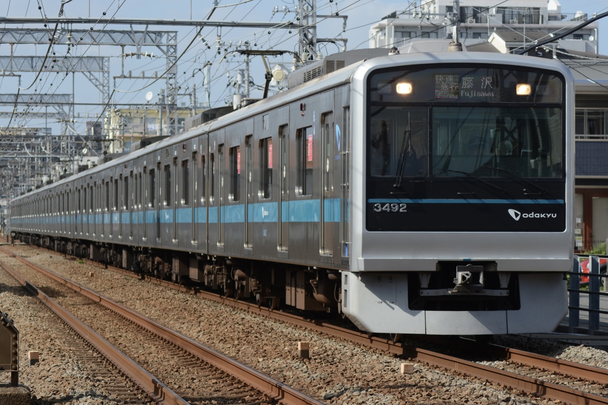 小田急電鉄 喜多見検車区 3000形 3092×10