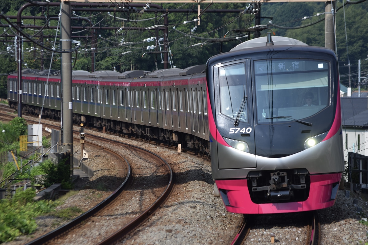 京王電鉄 若葉台検車区 5000系 5740F