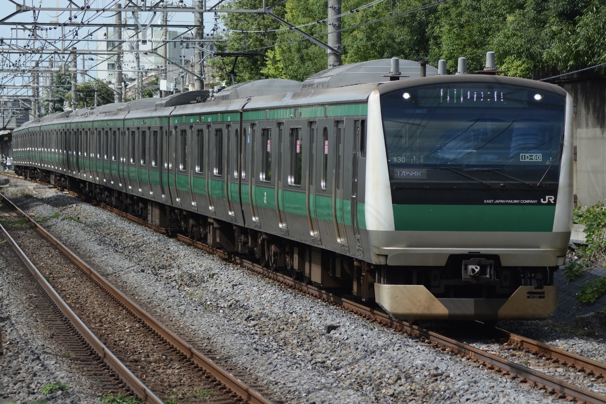 JR東日本 川越車両ベース E233系 ハエ130編成