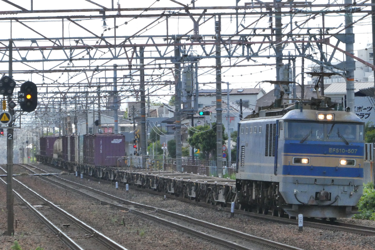 JR西日本 富山機関区 EF510 507