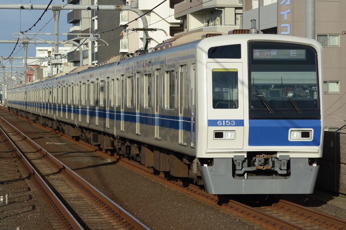 西武鉄道 武蔵丘車両管理所 6000系 6153F