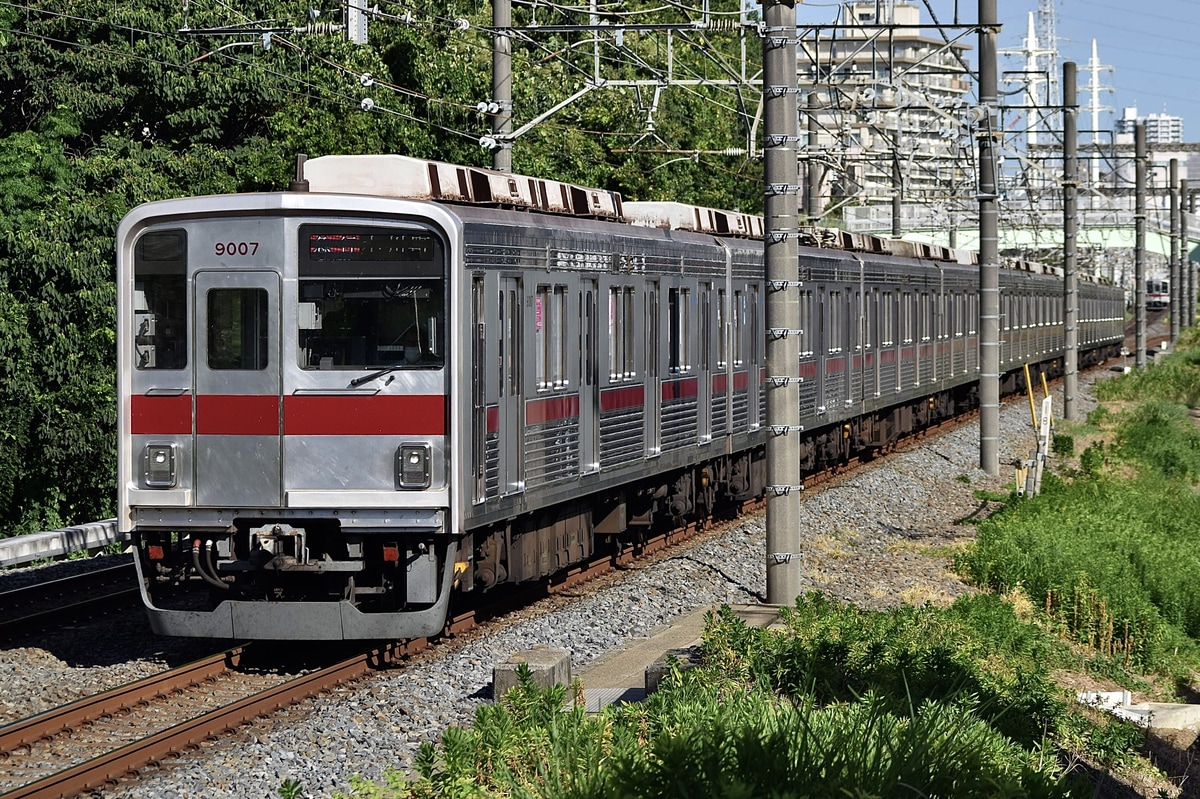 東武鉄道 森林公園検修区 9000系 9107F
