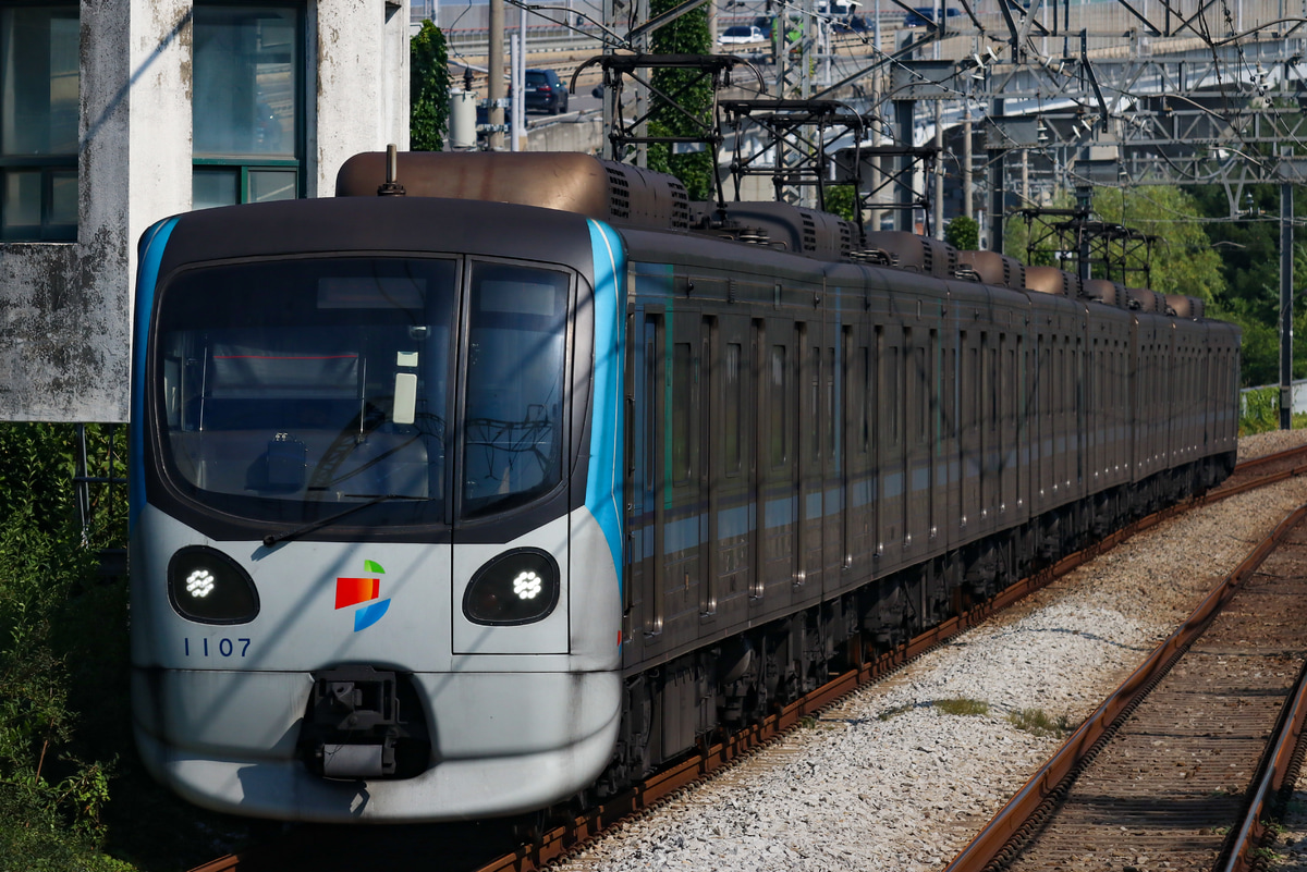 仁川交通公社 橘峴基地事業所 1000系 107F