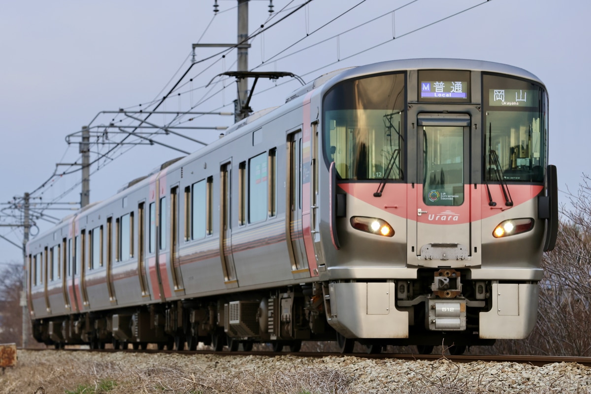 JR西日本 下関総合車両所岡山電車支所 227系 L12編成