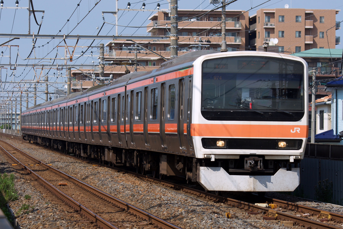 JR東日本 京葉車両センター 209系 ケヨM74編成