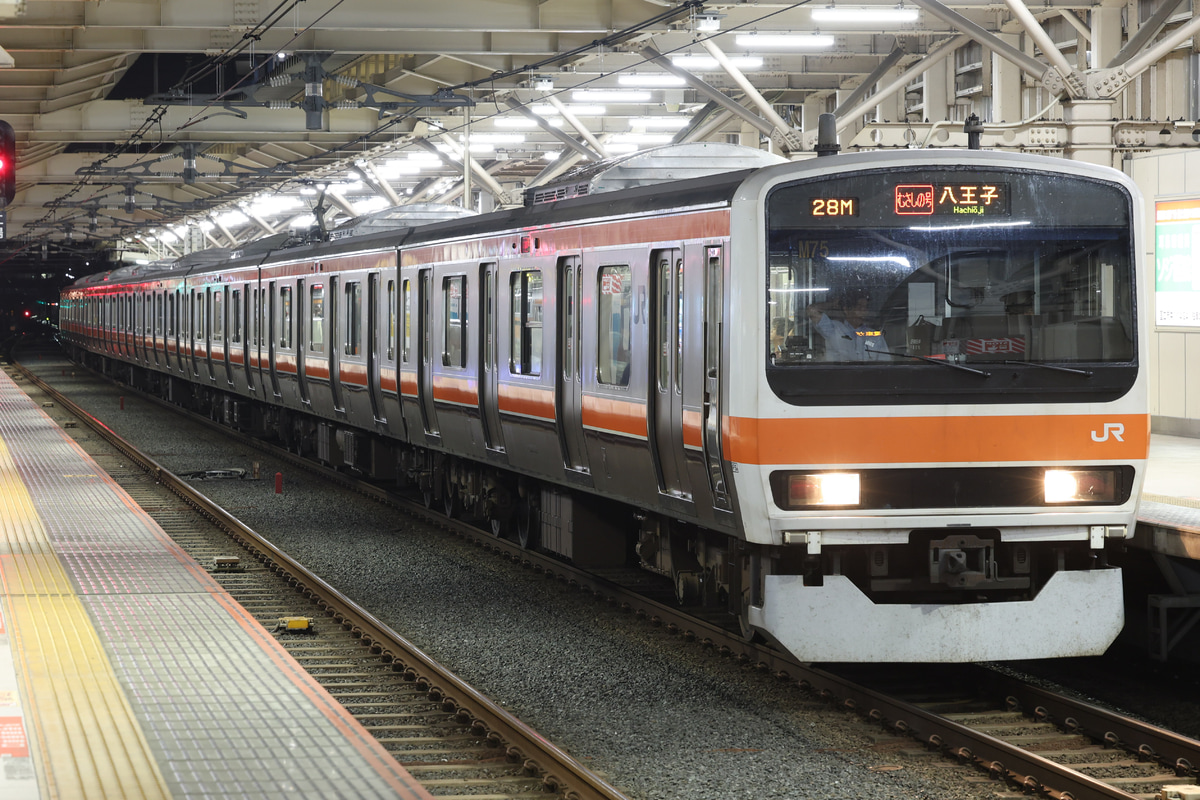 JR東日本 京葉車両センター 209系 ケヨM75編成