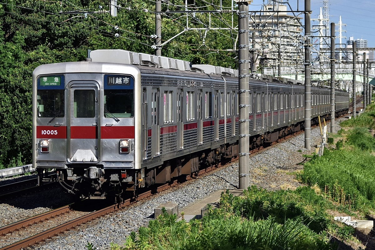 東武鉄道 森林公園検修区 10000系 11005F