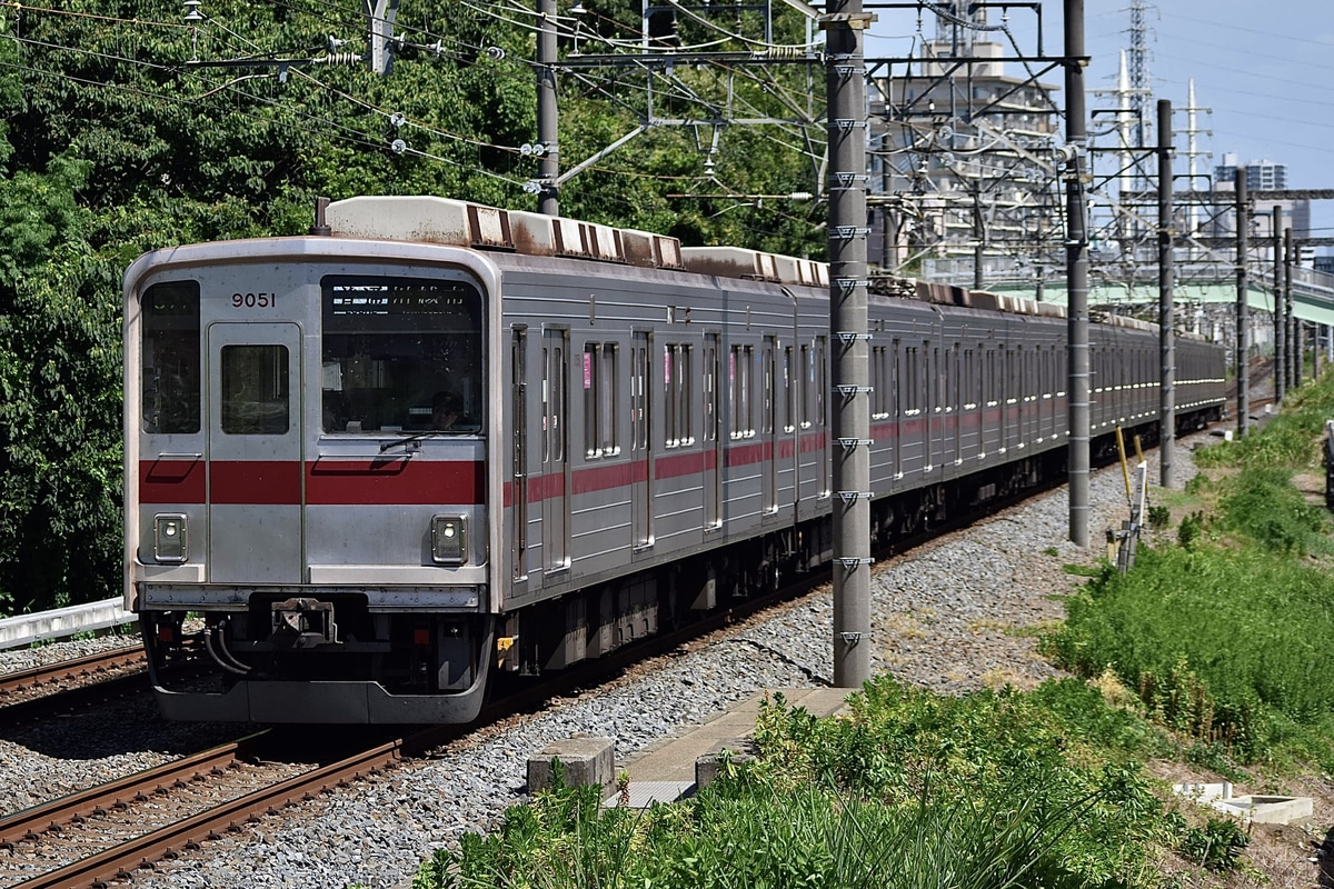 東武鉄道 森林公園検修区 9050型 9151F