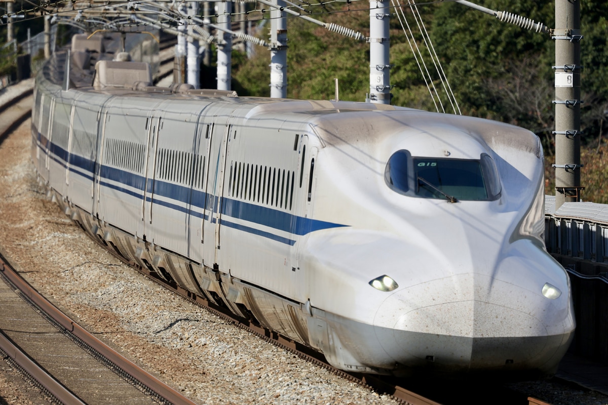 JR東海 東京交番検査車両所 N700系 トウG15編成