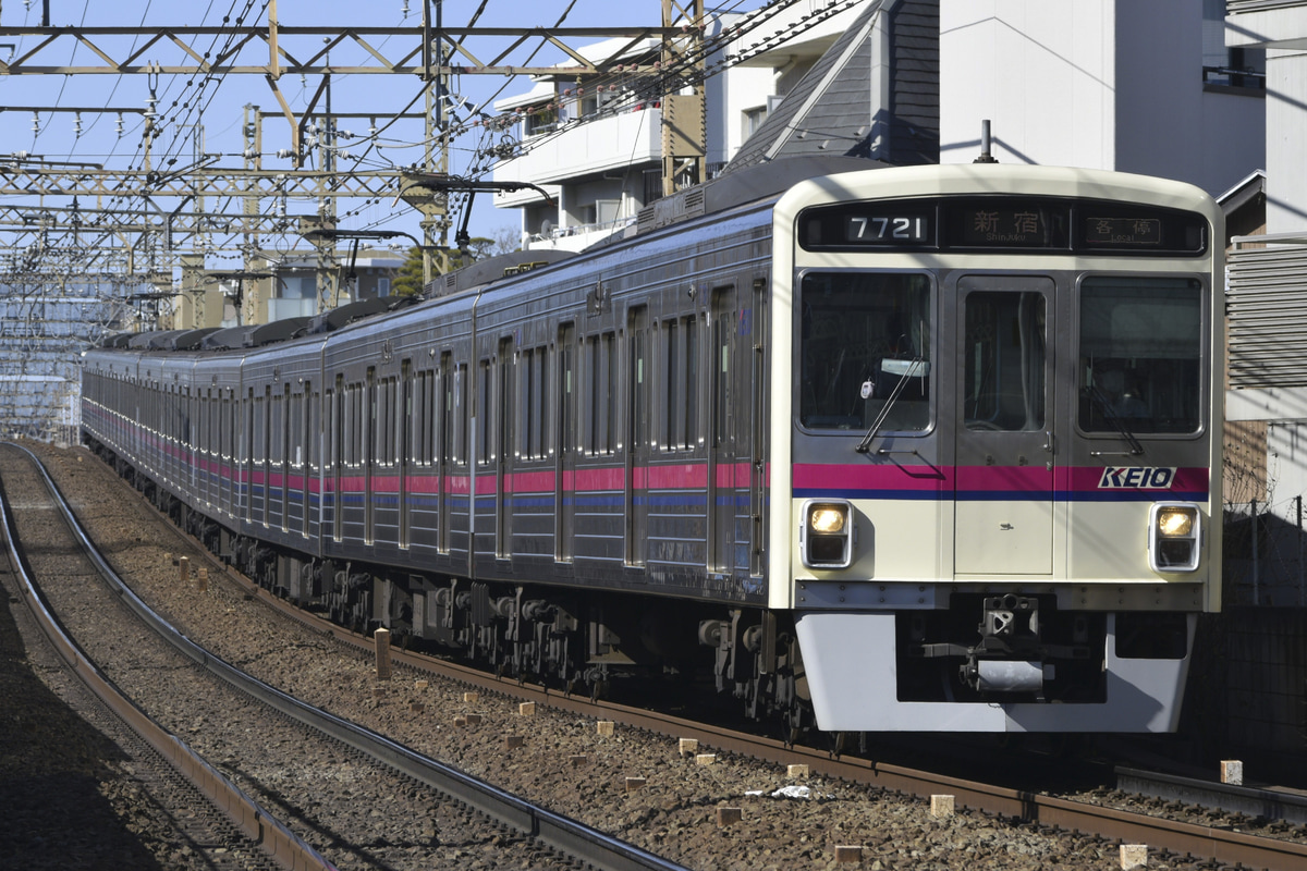 京王電鉄 京王線(若葉台検車区/高幡不動検車区) 7000系 7721F