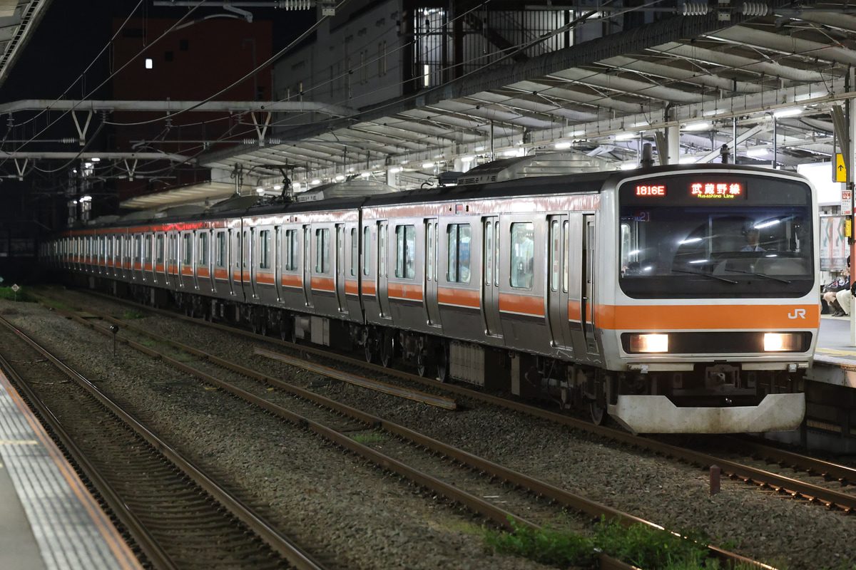 JR東日本 京葉車両センター E231系 ケヨMU21編成