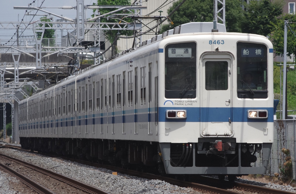 東武鉄道 南栗橋車両管区七光台支所 8000系 8163F