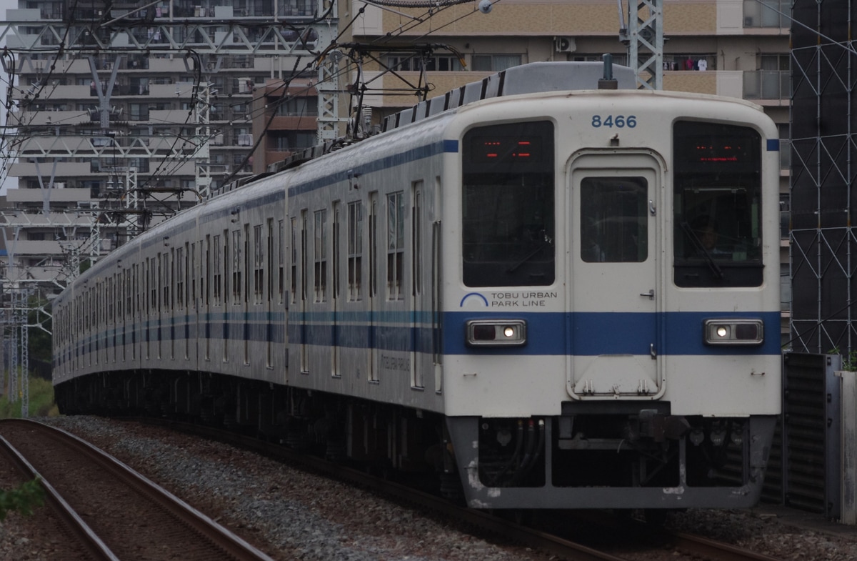 東武鉄道 南栗橋車両管区七光台支所 8000系 8166F