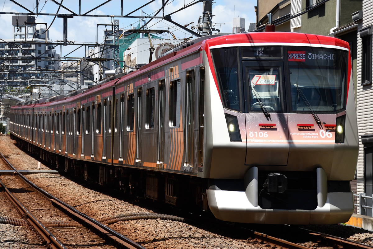 東急電鉄 長津田検車区 6000系 6106F