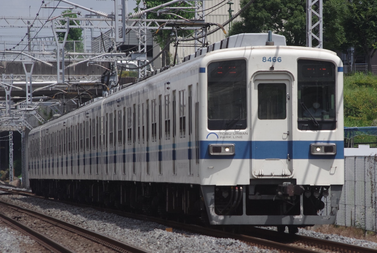 東武鉄道 南栗橋車両管区七光台支所 8000系 8166F
