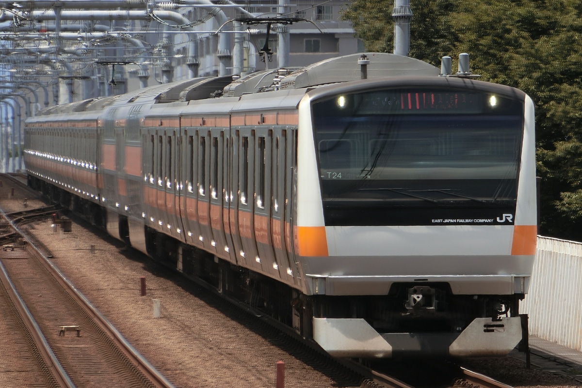 JR東日本 豊田車両センター本区 E233系 トタT24編成