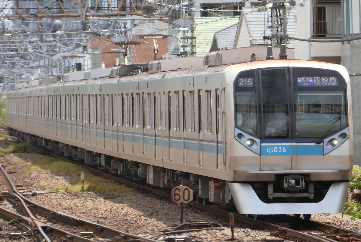 東京メトロ 深川検車区 05系 05-136F