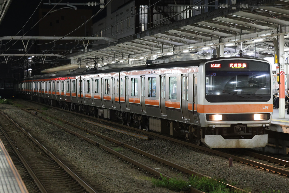 JR東日本 京葉車両センター E231系 ケヨMU33編成