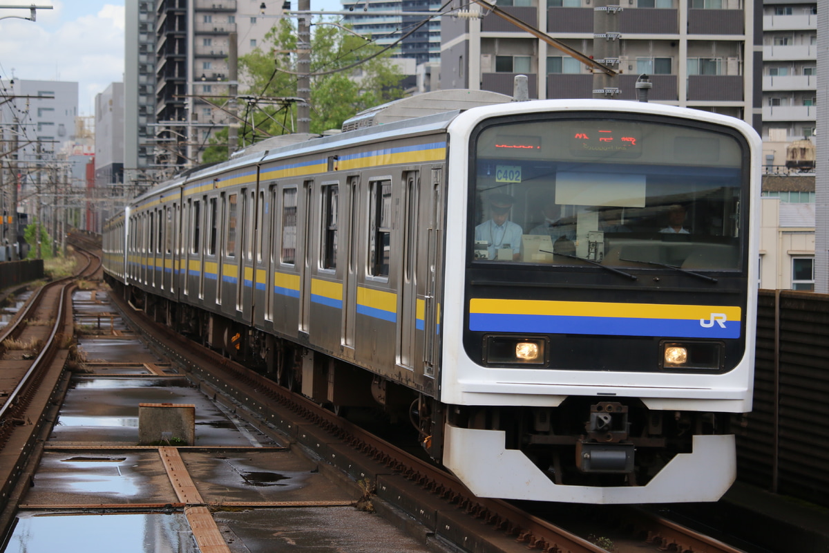 JR東日本 幕張車両センター 209系 C402編成
