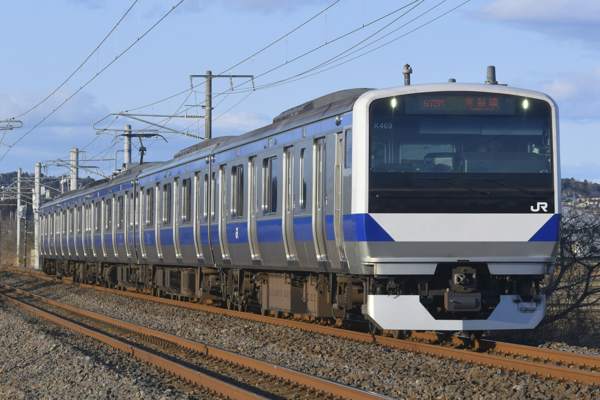 JR東日本 勝田車両センター E531系 カツK469編成