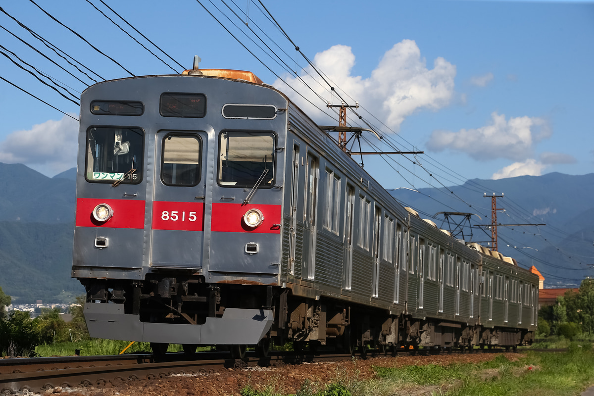 長野電鉄 須坂車両工場 8500系 T5編成