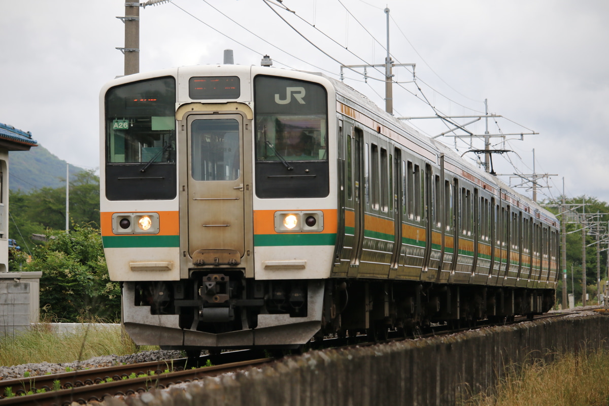 JR東日本 高崎車両センター 211系 タカA26編成